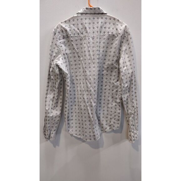 CJ Black Men's Mini Floral Print Collard button down - Picture 2 of 6